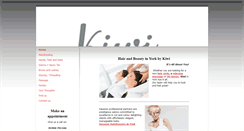 Desktop Screenshot of kiwihairandbeauty.com